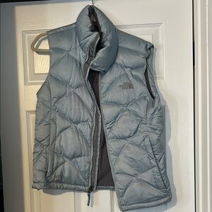 The North Face Blue Puffer Vest